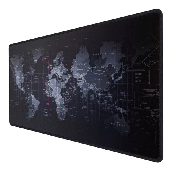 Mouse Pad Gamer Xxl Mapamundi 90x40cm